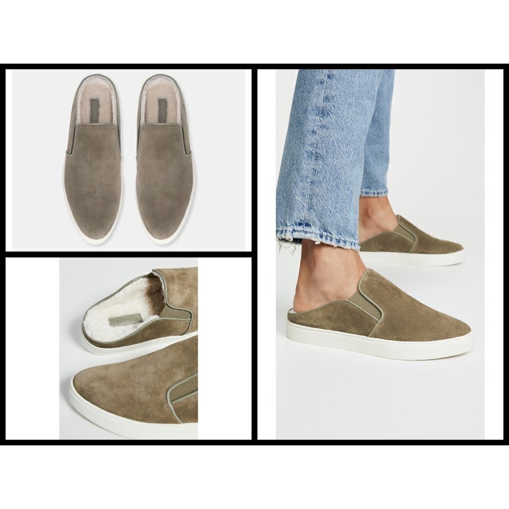 💕VINCE💕 Garvey 2 Shearling Lined Slip-On Sneaker
